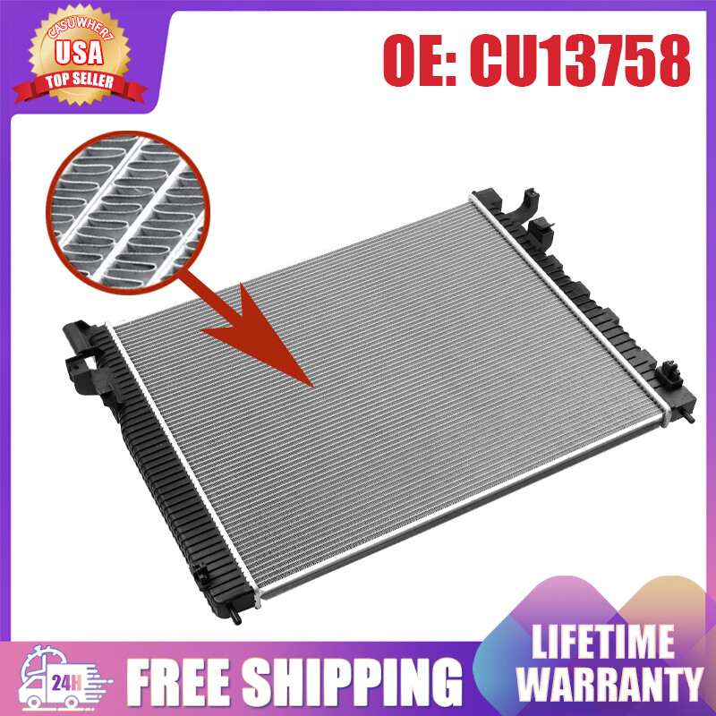 OEM Aluminum Core Radiator For 2018-2023 Buick Enclave Chevy Traverse 3.6L 13688