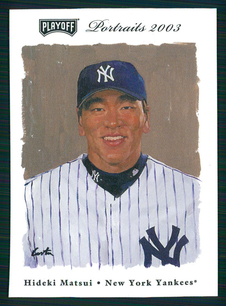 2003 Playoff Portraits - Hideki Matsui #88 (RC)