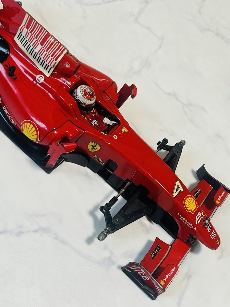 Tamiya F104W Modified Chassis & Body Set No Electronics No Tires Rare