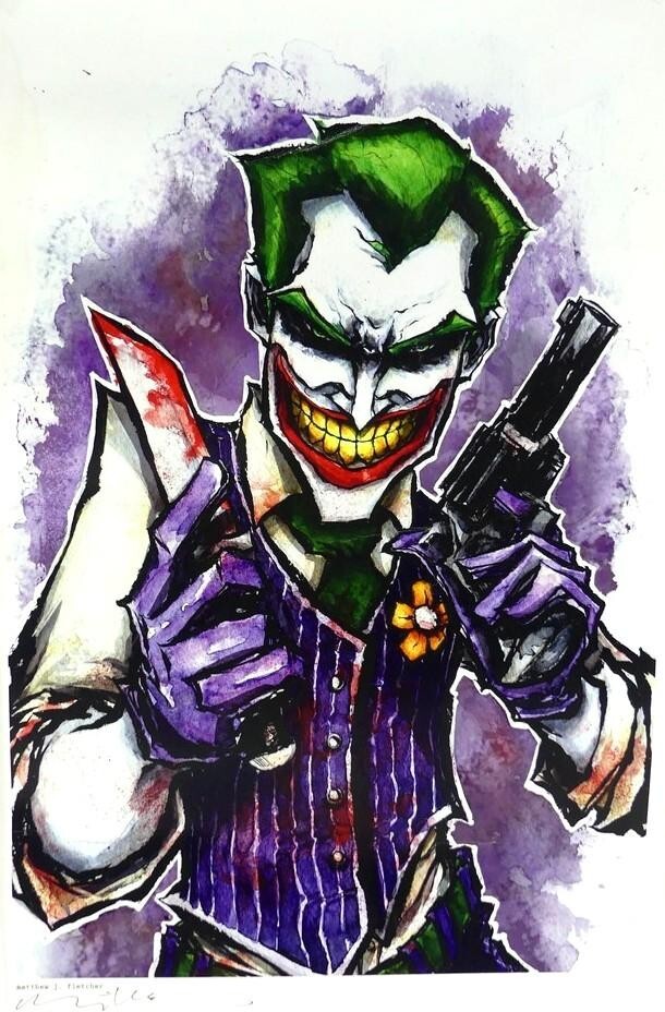 The Joker Poster Autograph