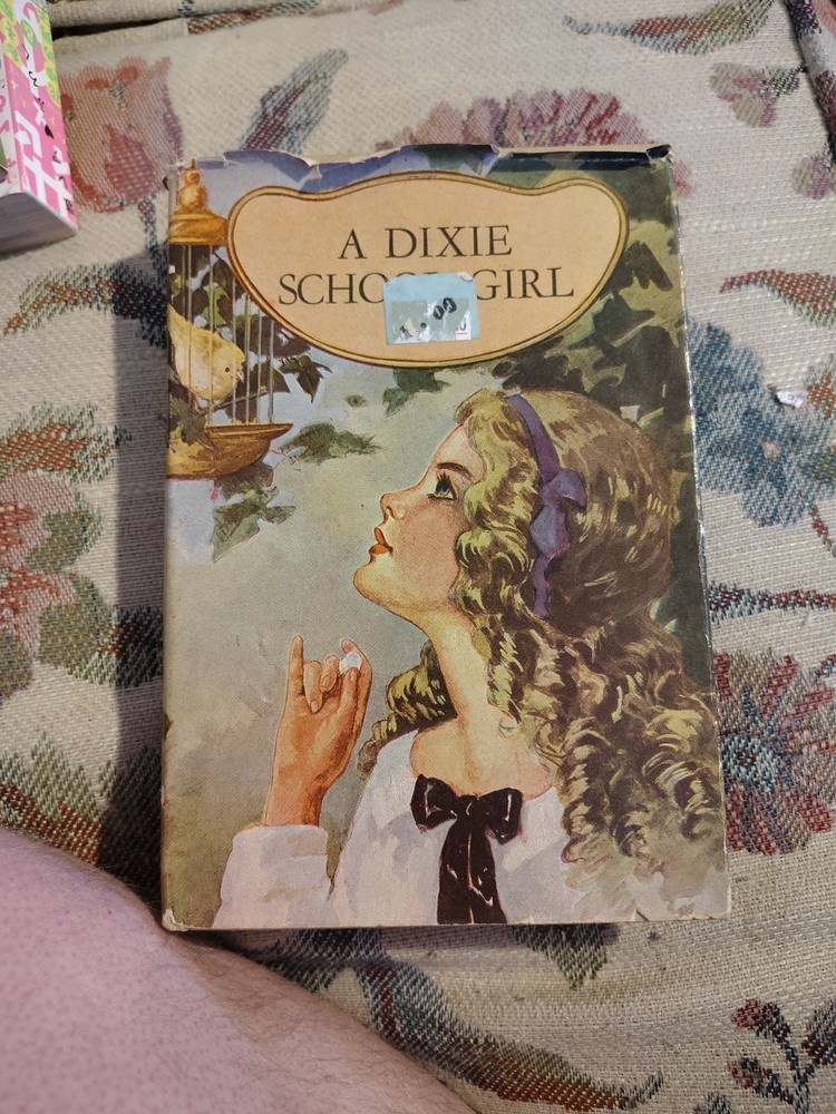 Vintage A Dixie School Girl Hardcover Book by Gabrielle Jackson. Goldsmith Pub