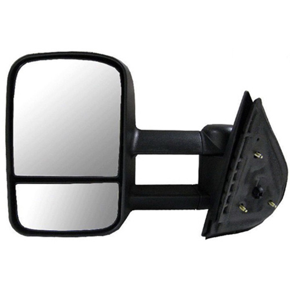 Manual Flat Driver Side Door Mirror Manual Folding 128-02891L