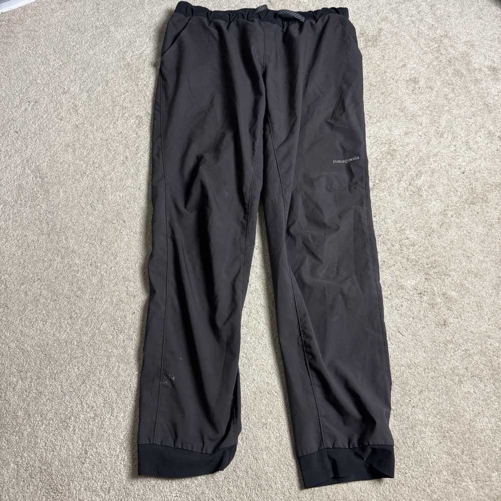 Patagonia Mens Windbreaker Pants Medium Black