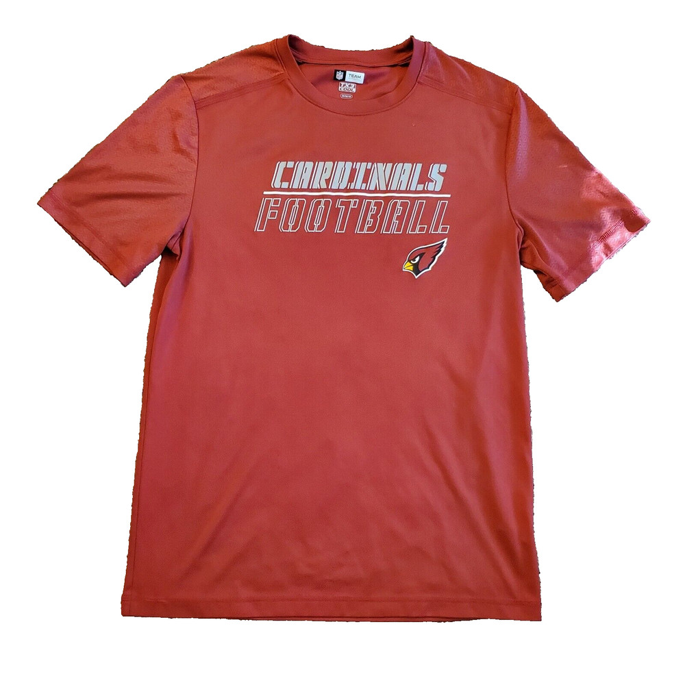 Men's NFL TEAM APPAREL Arizona Cardinals Athletic T-Shirt TX3 Cool SZ M Medium