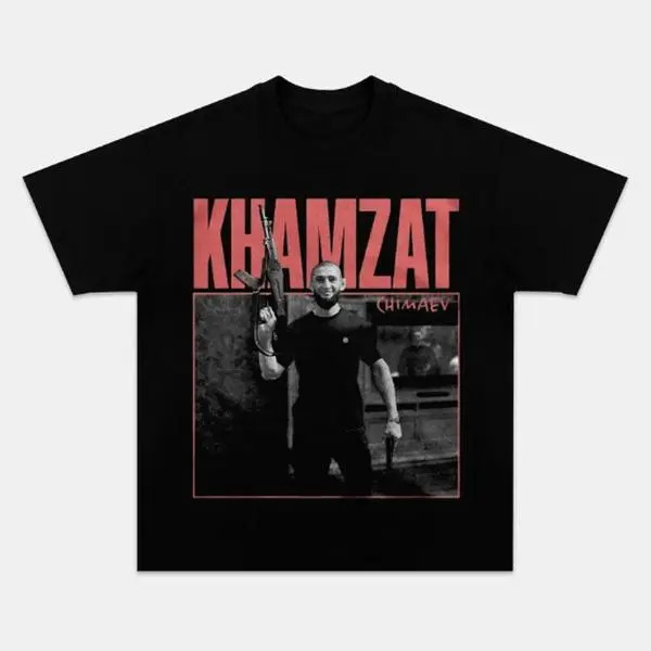 COMBATWEAR KHAMZAT CHIMAEV 2025 TEE, Wrestling Shirt, Graphic Tees T-Shirt