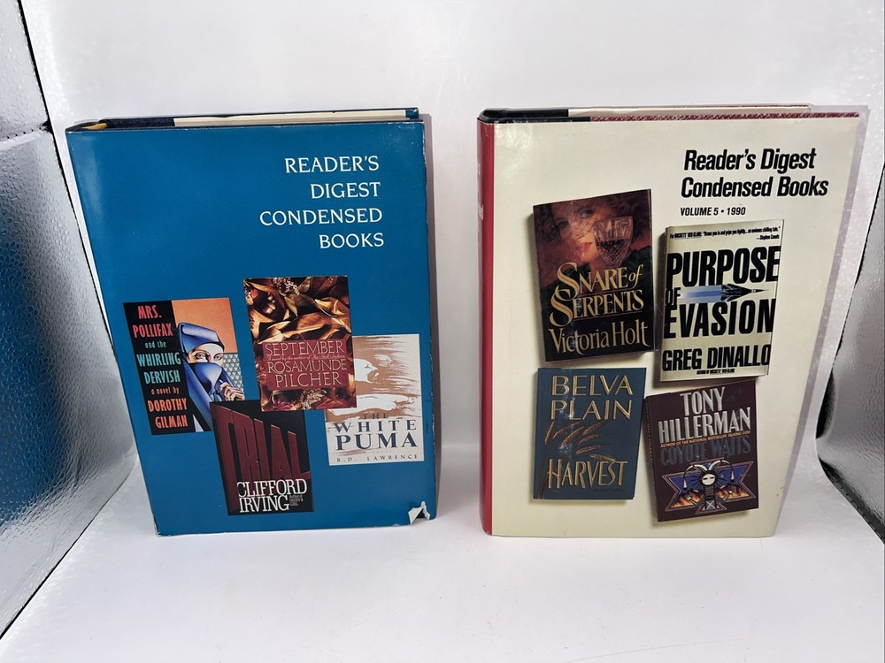 Reader's Digest Condensed Books Vol. 1 And Vol. 5 Lot Of 2