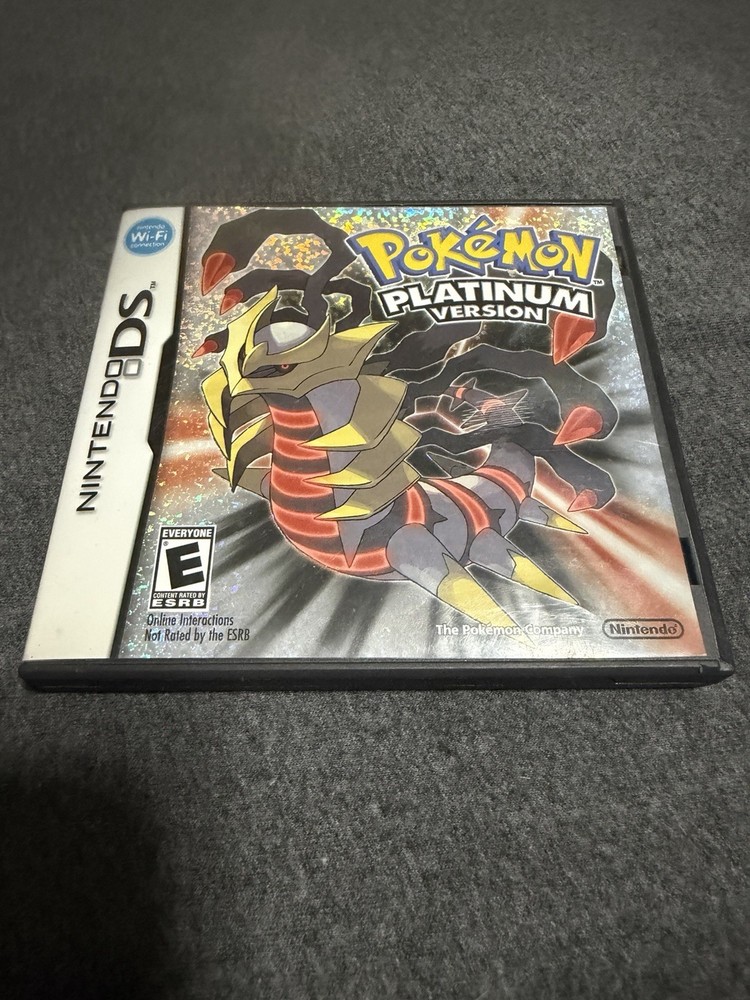 Pokémon Platinum Complete In Case authentic
