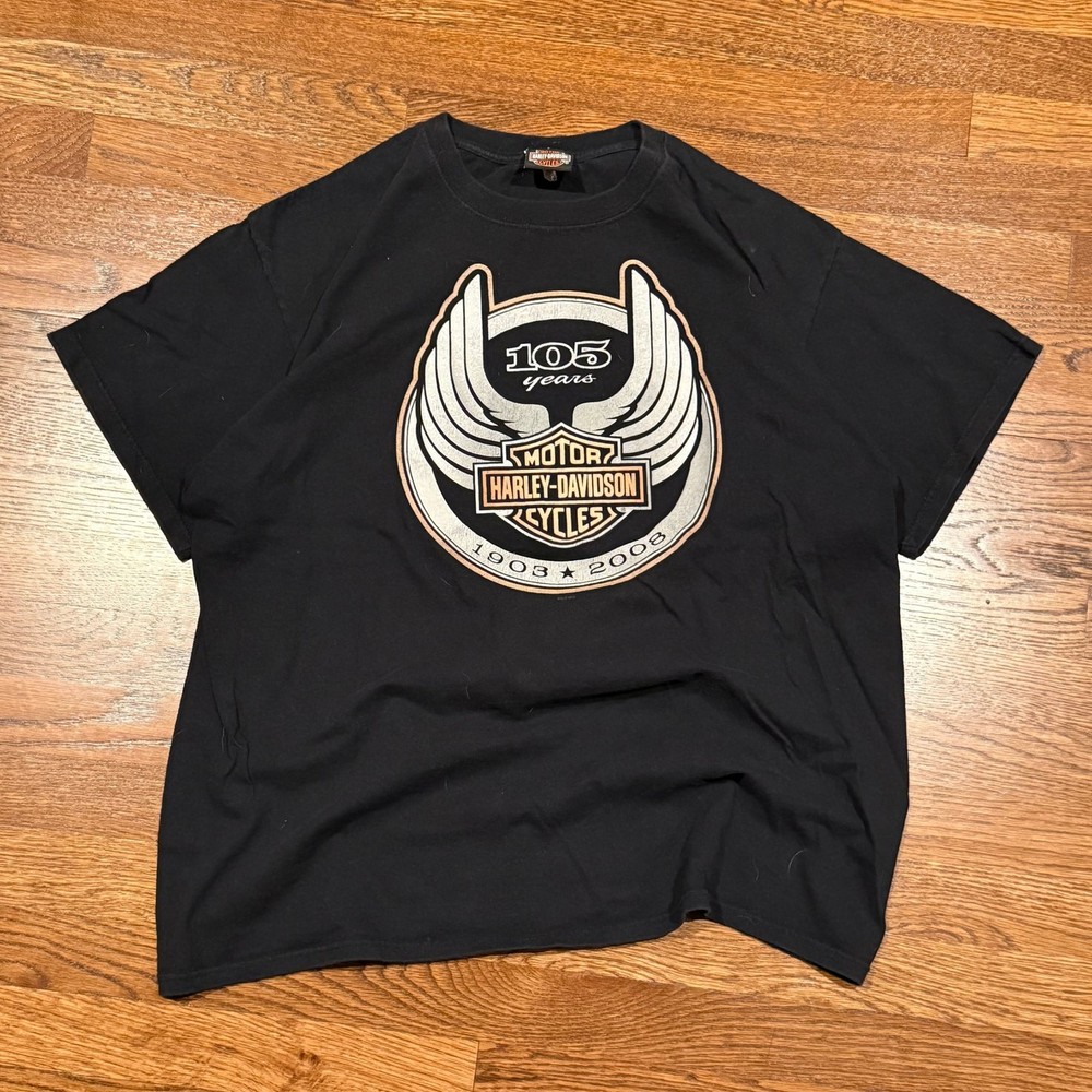 Harley Davidson 105 Years Anniversary T-Shirt