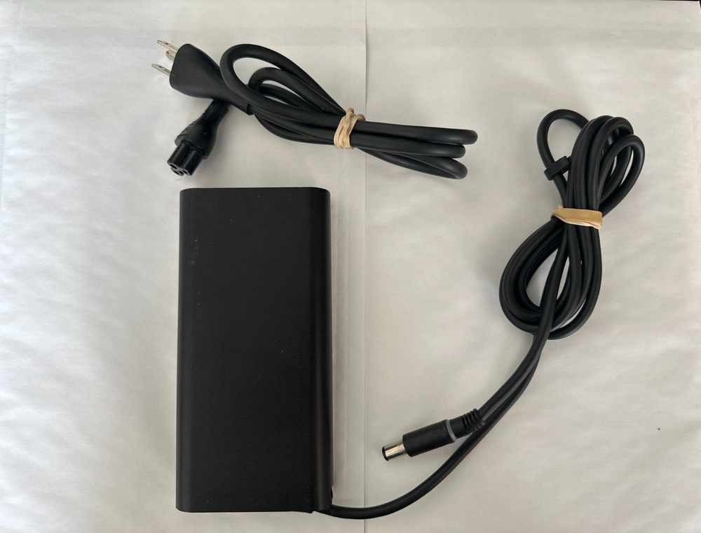Dell 180w OEM Slim Genuine Laptop AC adapter Charger- Grade C- Scratches-image