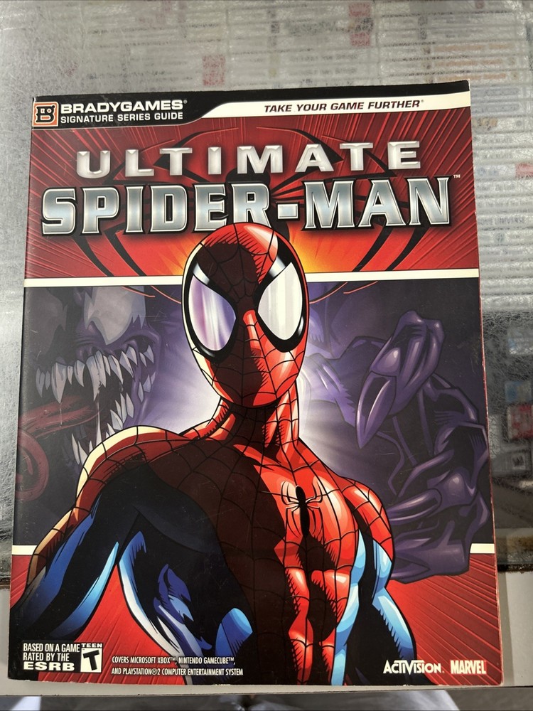 Ultimate Spider-Man - Brady Games Official Strategy Guide Book