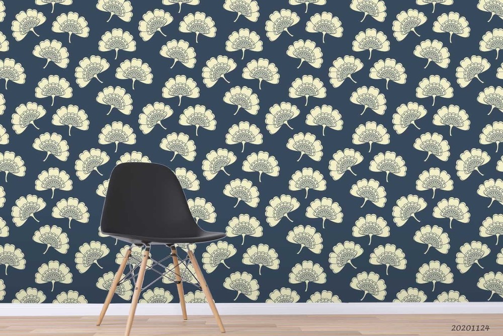3D Hand-Drawn Floral Pattern Wall Murals Wallpaper Murals Wall Sticker