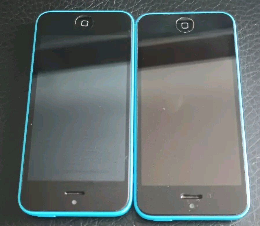 2x Apple iPhone 5C for parts Blue AS-IS Will Not Power On ***FAST SHIPPING***