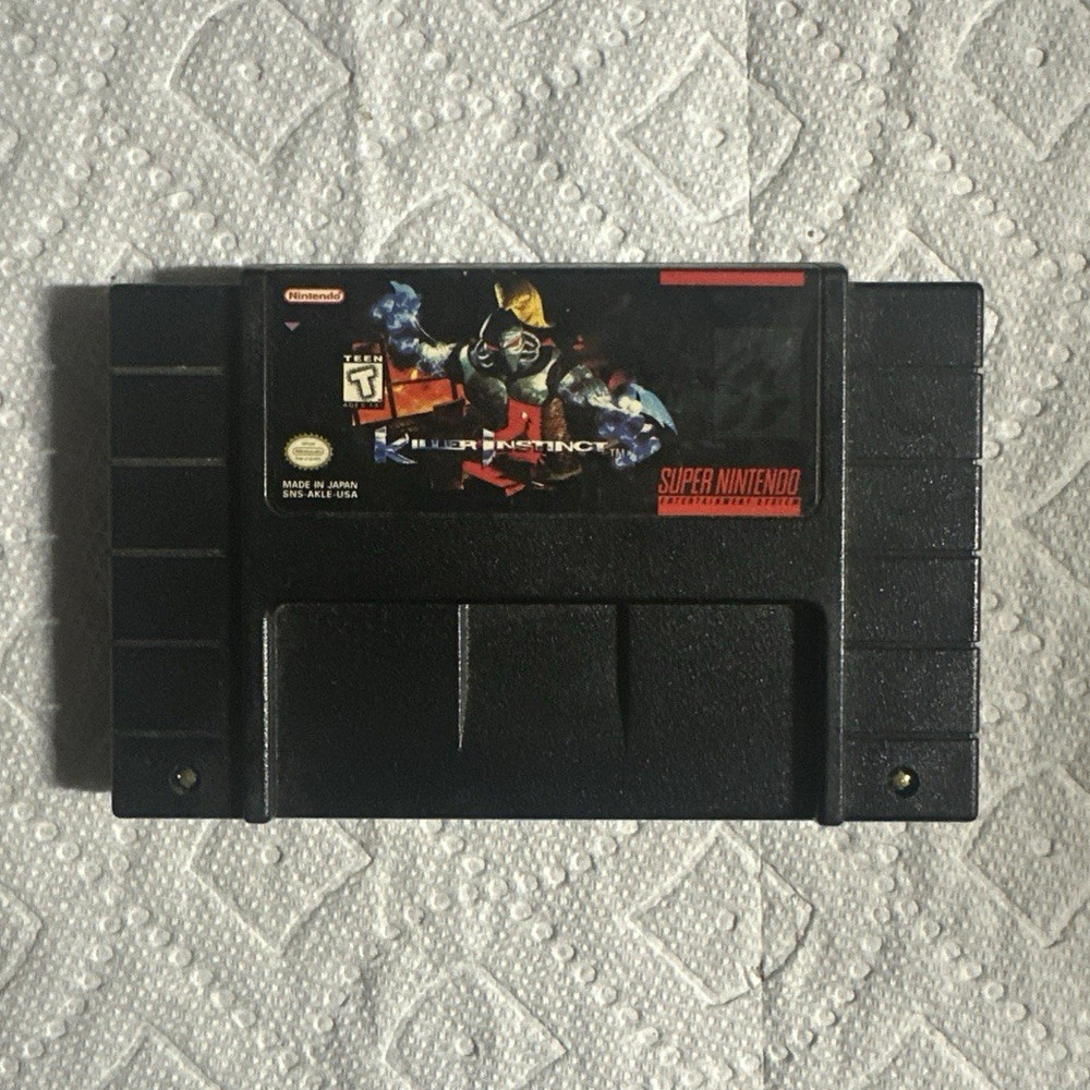 Killer Instinct (Nintendo) SNES Super Nintendo Game Cartridge NTSC-U/C