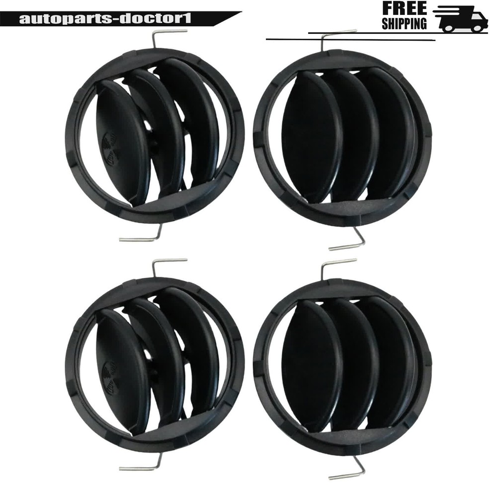 4pcs Round Air Vent Louver Grille Fit for Caterpillar CAT Skid Steer Loader