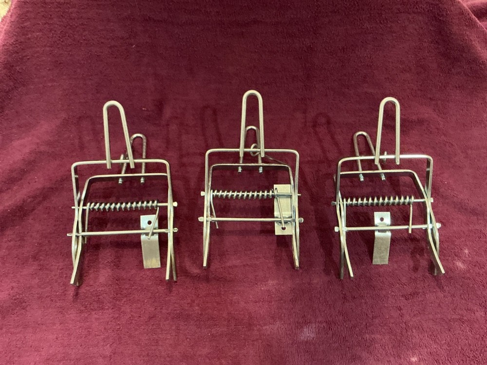 4 Pack Mole Traps that Kill Best, Trap Easy to Set, Galvanized Steel...