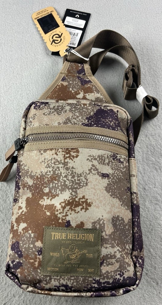 TRUE RELIGION Unisex Yeta Crossbody Shoulder Waist Adjustable Strap Bag NWT
