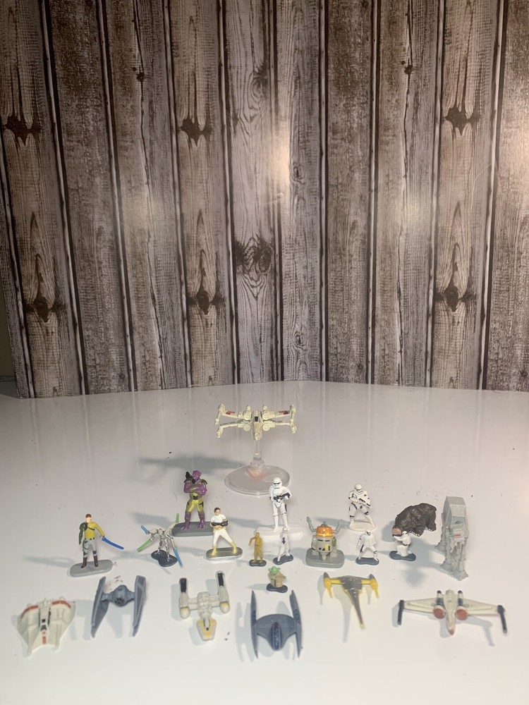 Star Wars Miniatures figures/ship Mixed Lot Bundle - READ