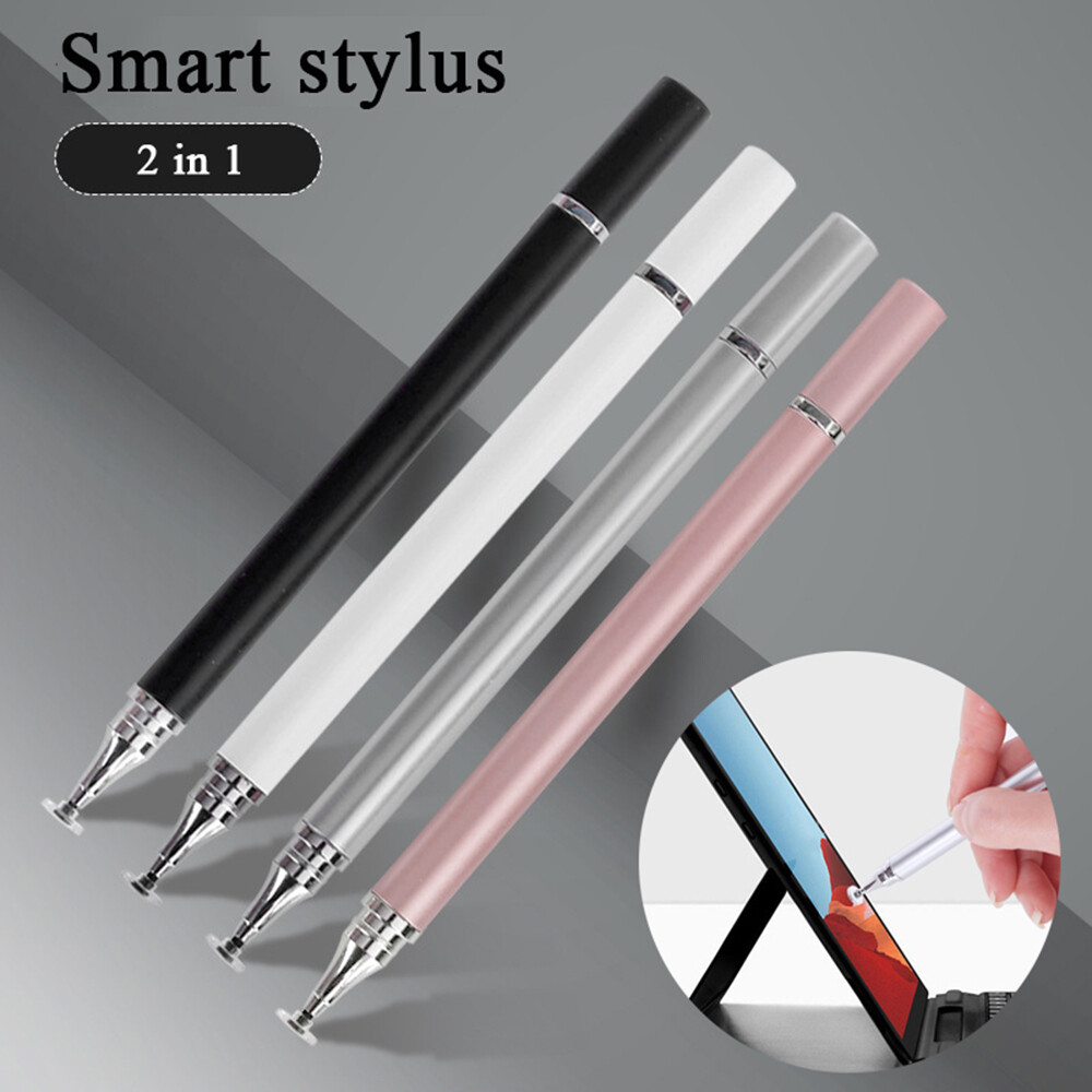 Dual Tip Stylus Pen for Phone & Tablet - 4 Colors, Precise Touch Screen