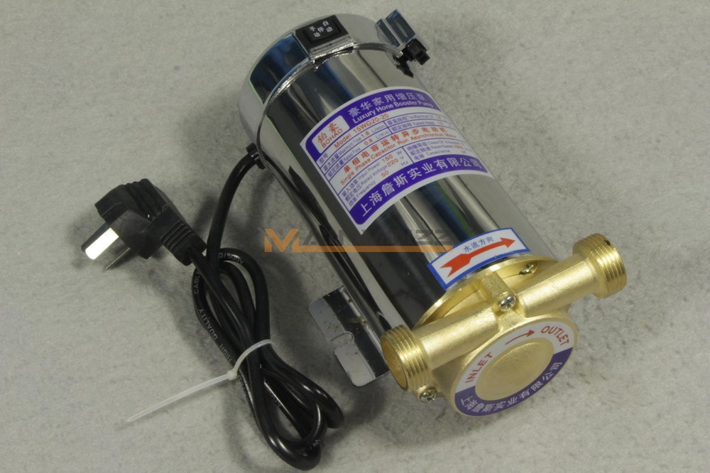 220V 150W Automatic Household Booster Pump Boost Pressure and Circulate Water