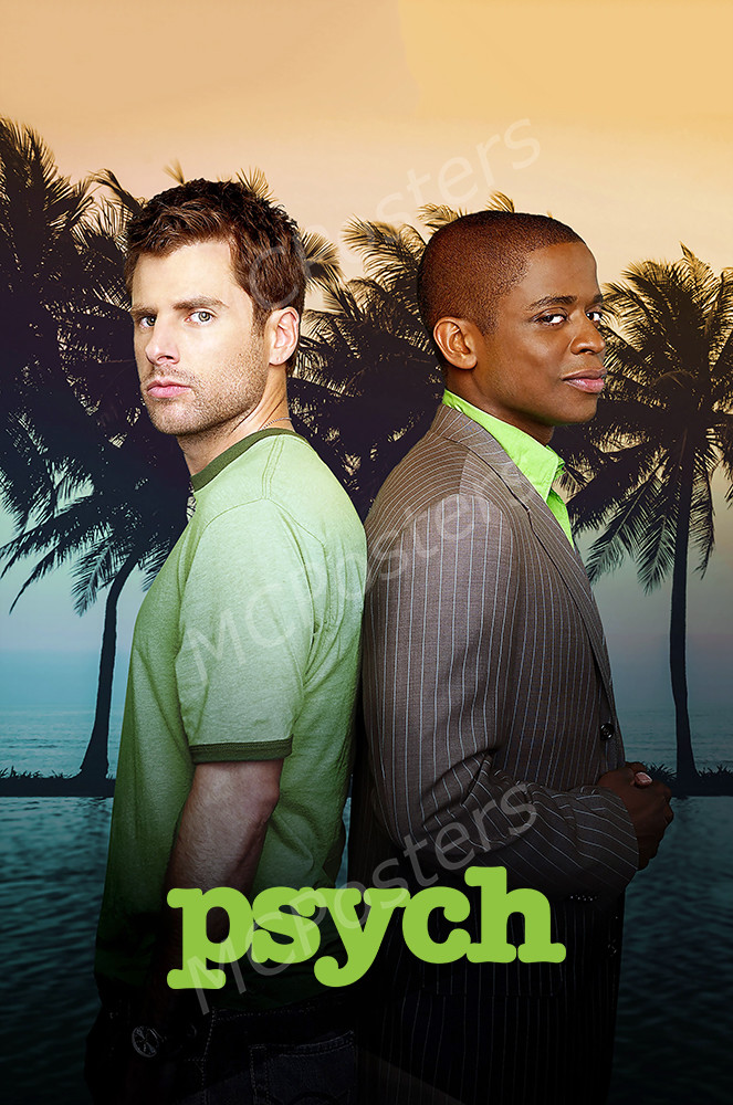 Psych TV Show Series Premium POSTER MADE IN USA - TVS663