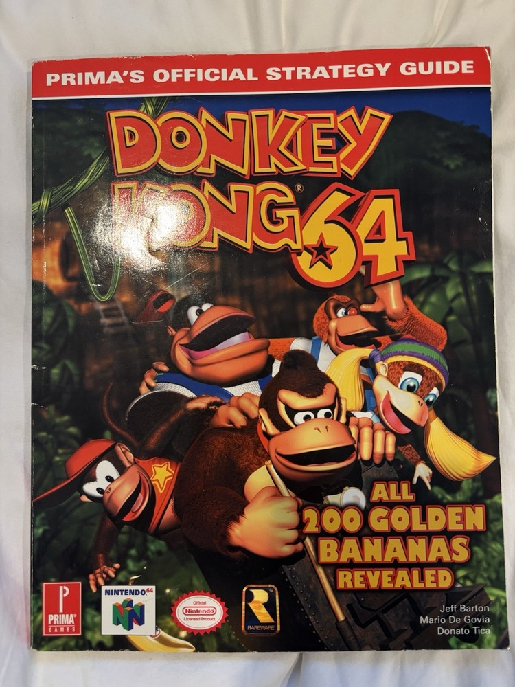 Prima Games Illustrated Strategy Guides Donkey Kong 64
