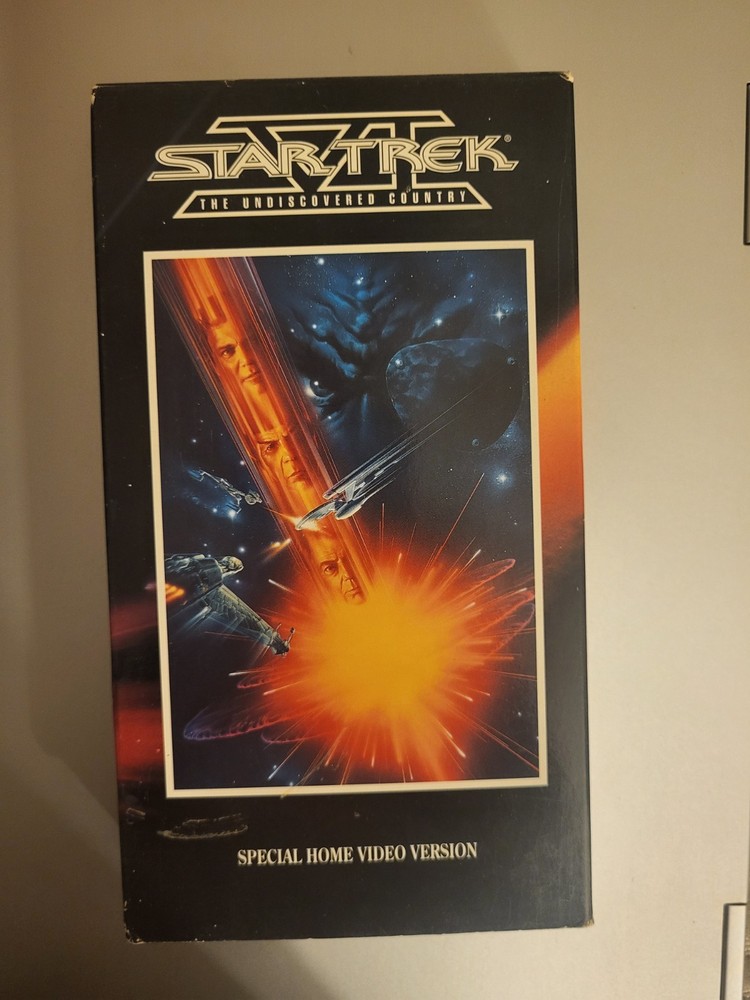 Star Trek VI: The Undiscovered Country (VHS, 1992, Special Home Video Version)