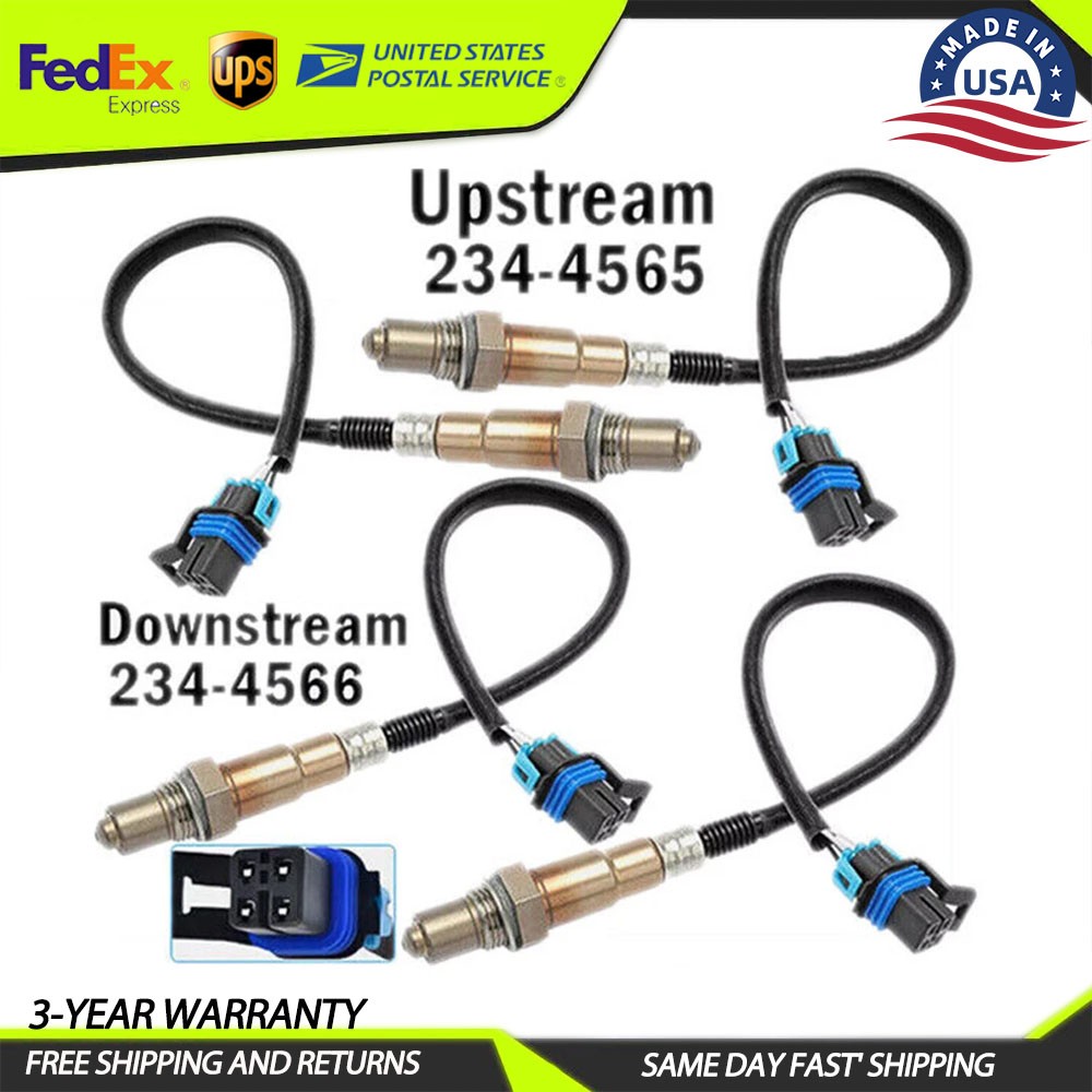 4PC Oxygen Sensor For 2012-2017 Buick Enclave Chevrolet Traverse GMC Acadia 3.6L
