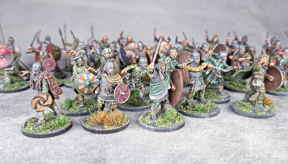 Saga Franks Warband - Professionally Painted - Made to Order - 28mm