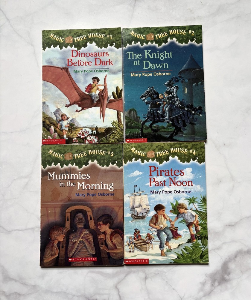 Magic Tree House Books lot of 4 pcs by Mary Pope Osborne