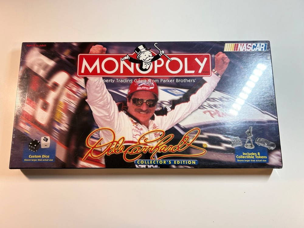 Monopoly Nascar Dale Earnhardt 2000 Collector’s Edition Board Game (NEW SEALED)