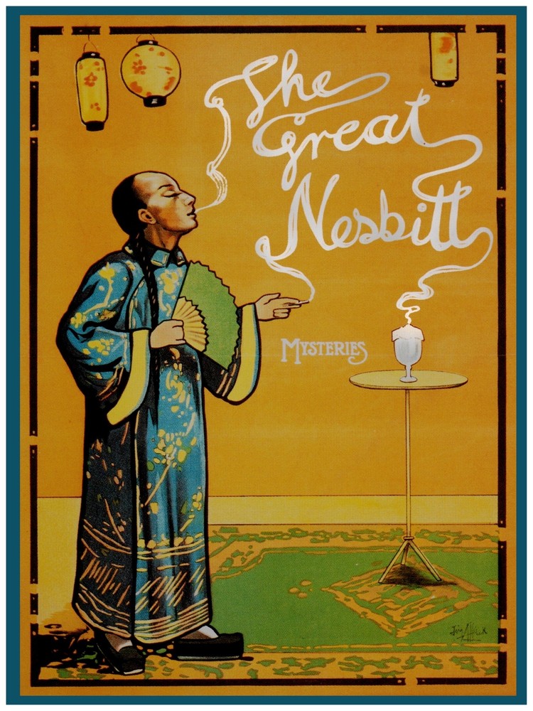 7930.Decoration Poster.Home Room wall design.The Great Nesbitt.China Magician