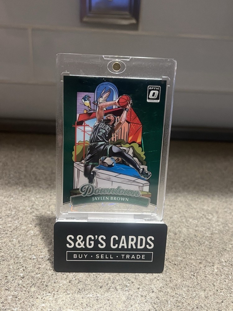 2024-25 Panini Donruss Optic Downtown Jaylen Brown SSP #15