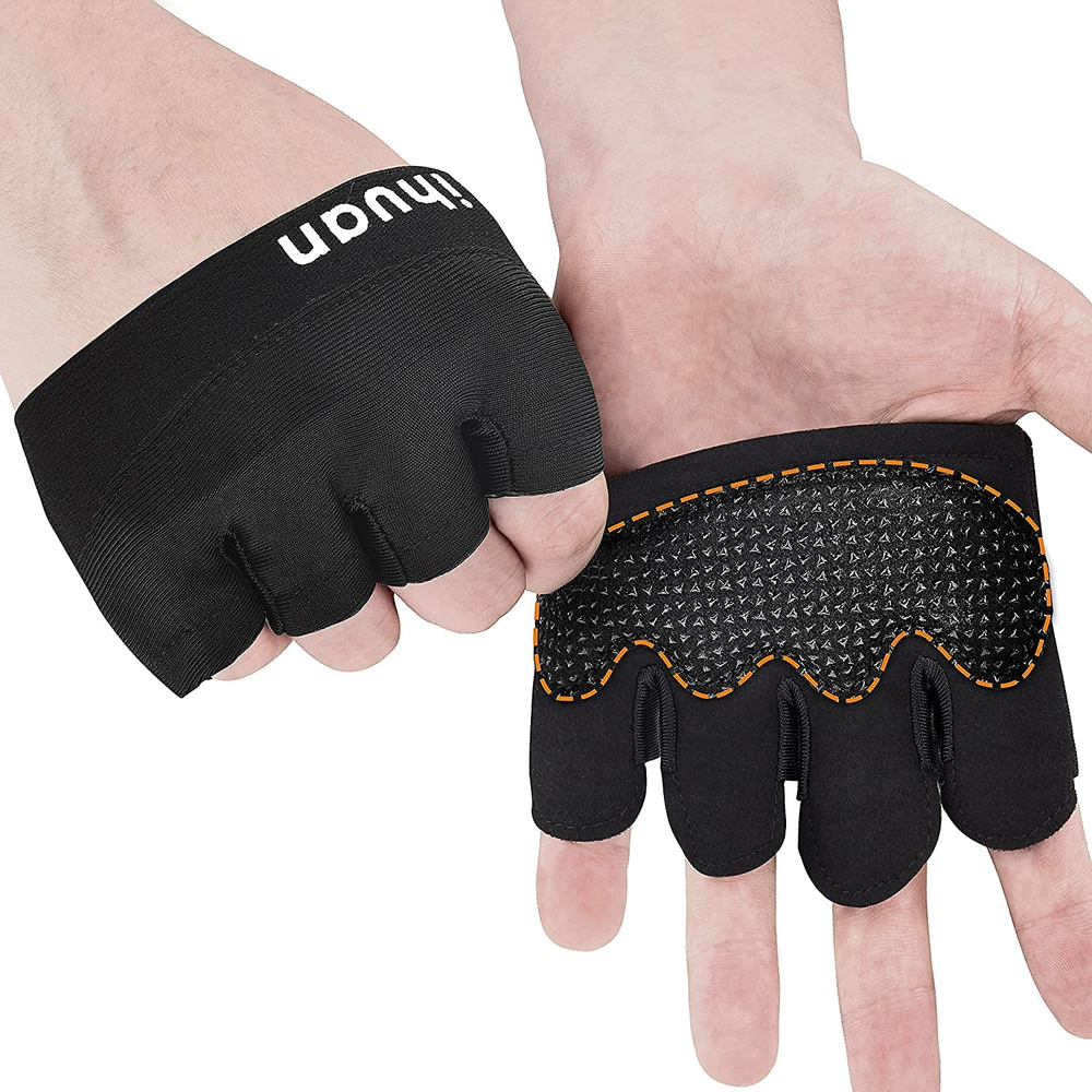 New Weight Lifting Gym Workout Gloves Men & Women, Partial Glove Just for the Ca