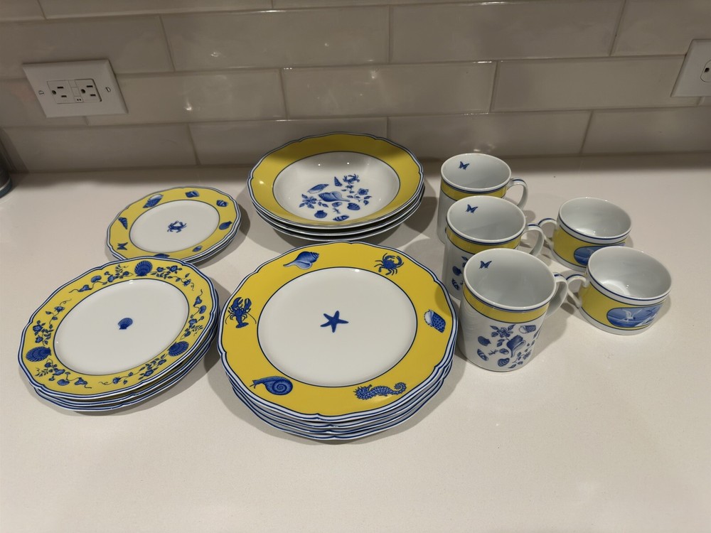 Vintage Lynn Chase Costa Azzurra 1988 17 Piece Collection Mint Condition