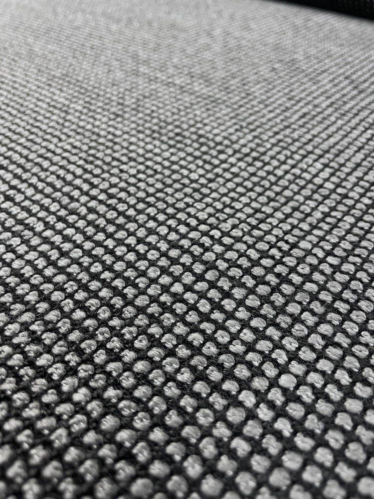 1.625 yds Herman Miller Tenon Charcoal Gray Woven Upholstery Fabric CG