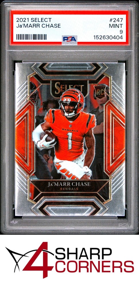 2021 Panini Select #247 Ja'marr Chase Rc Bengals Psa 9Fulfilled by 4SC: eBay’s top consignment choice