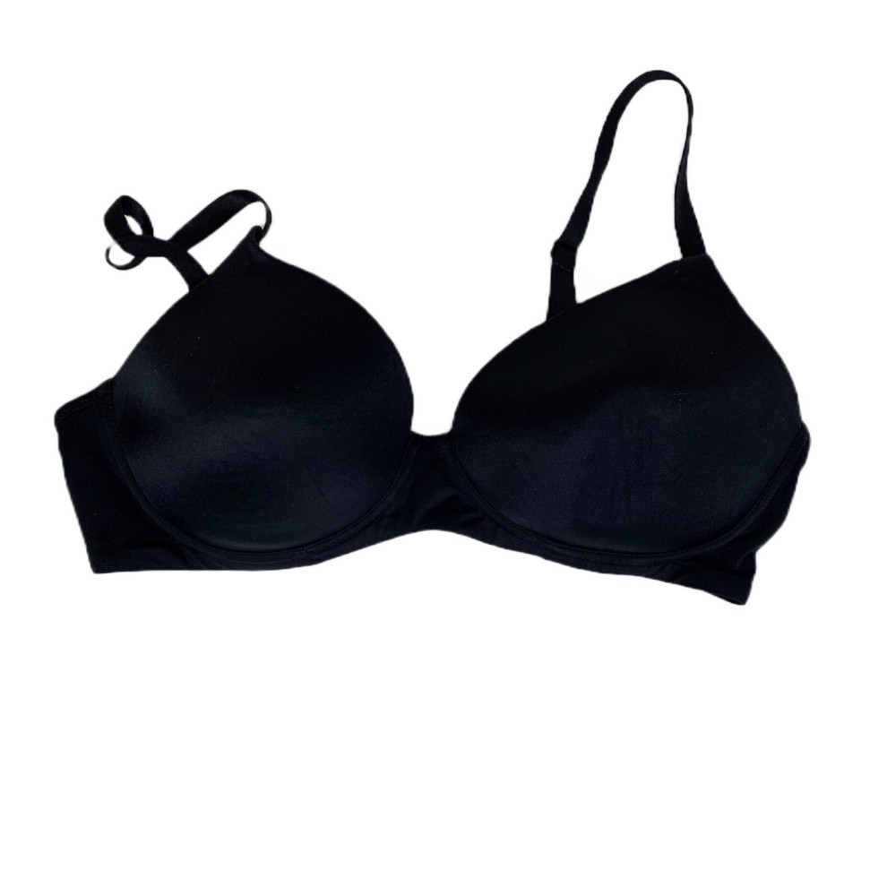 Le Mystère Black Wireless Lightly Lined Bra - 36D