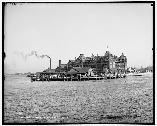 Photo:Old Point Comfort Va Hotel Chamberlin 1905 Waterfront Resort Hotel