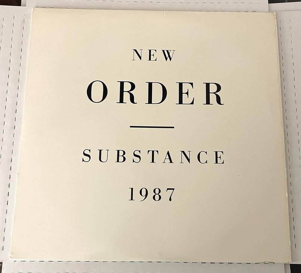 NEW ORDER – Substance 1987 2LP Vinyl Record Quest 9 25621-1