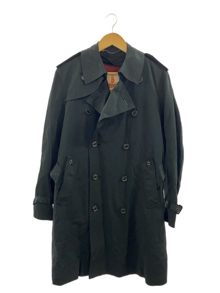 Baracuta Trench Coat/M/Polyester/Blk/Zbg768 10401