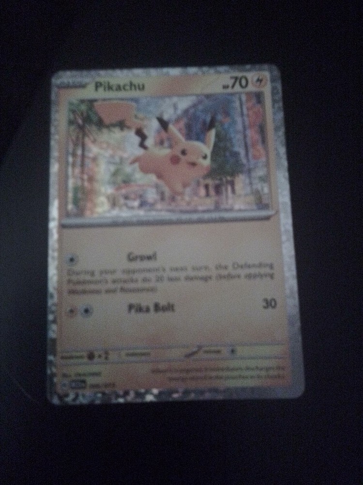 Pikachu 006/015 McDonald's Promos 2023 Holo