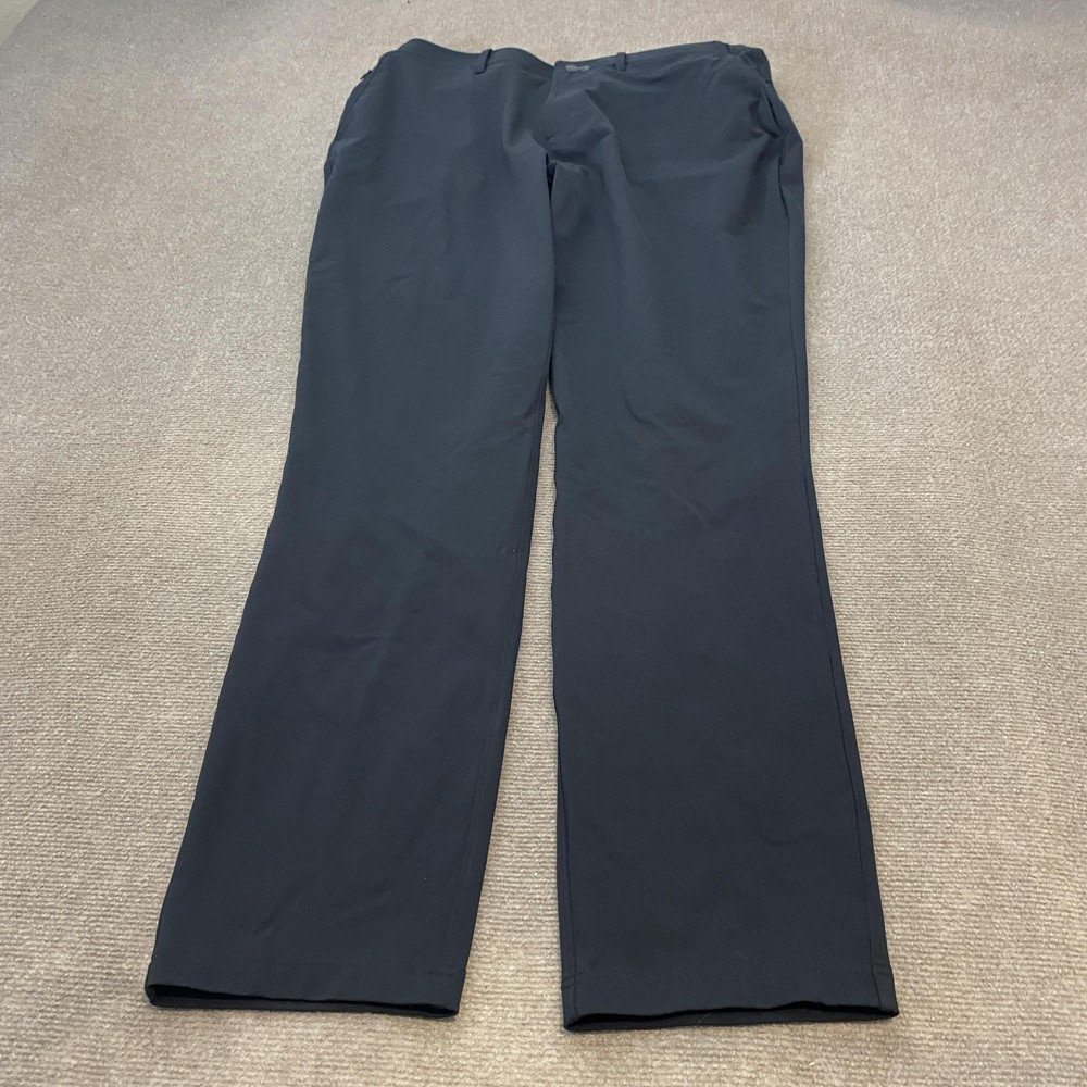 Public Rec Pants Mens 40x34 Black Performance Chino Stretch Golf Casual Travel