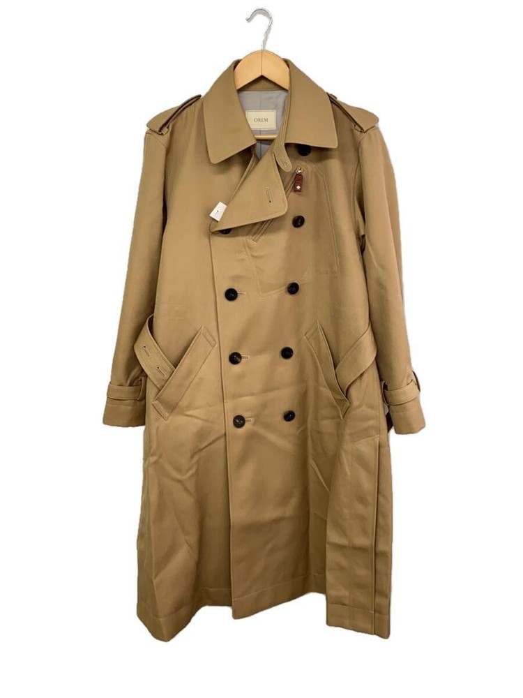 Orem/Trench Coat/M/Cotton/Beg/Plain 50301