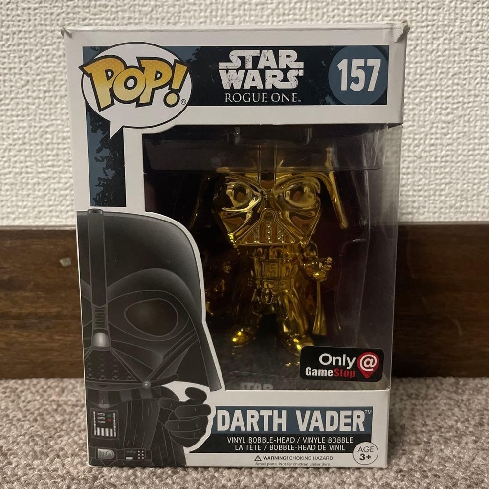 Limited Funko POP Star Wars Darth Vader Gold 157