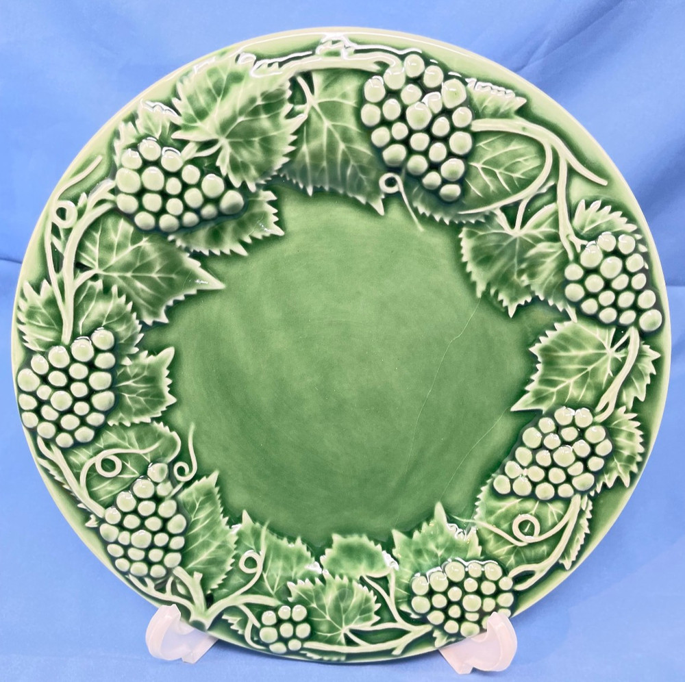 Bordallo Pinheiro GRAPE VINE Green 9.25