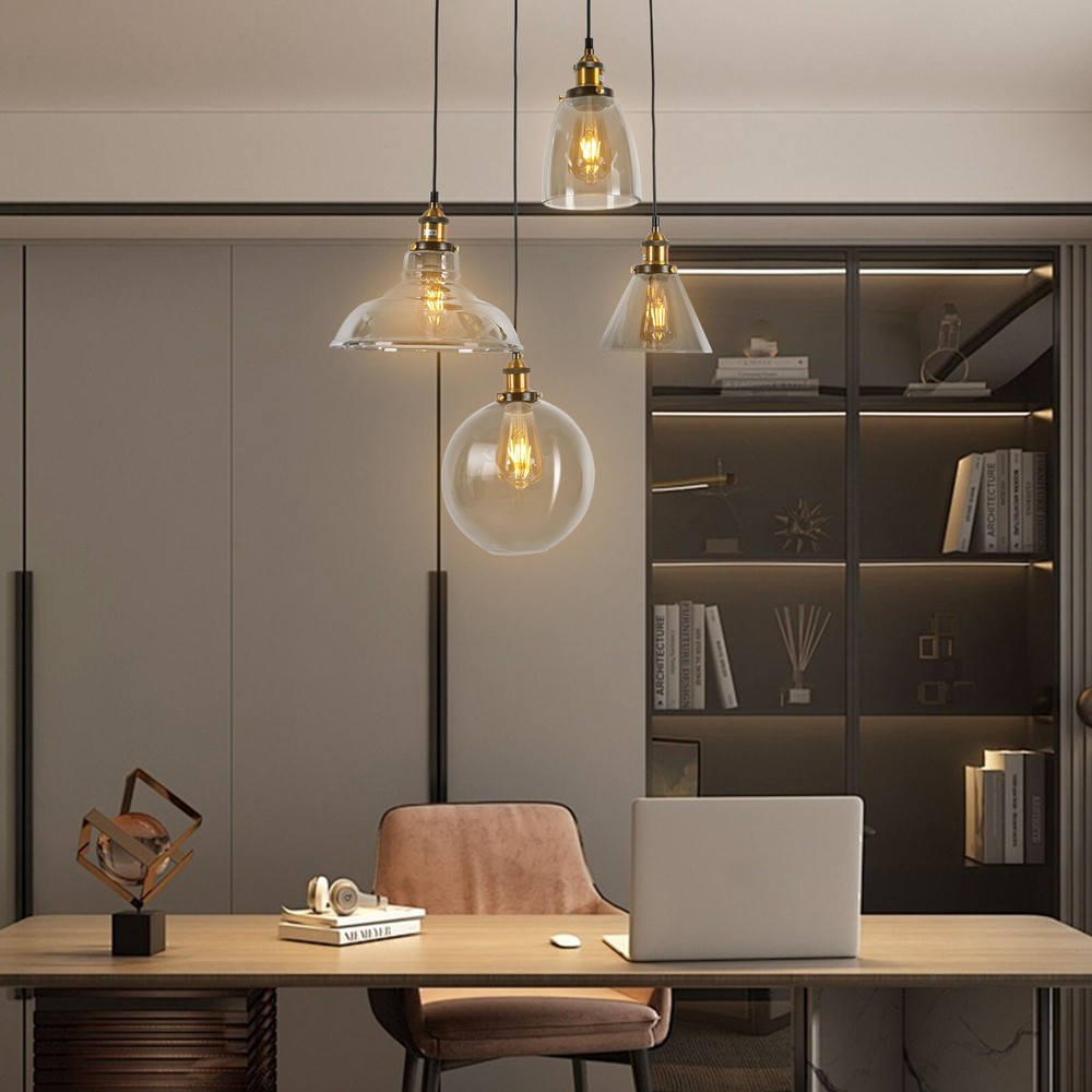 Modern Kitchen Glass Pendant Light Lamp Chandelier Home Lighting Ceiling Lights