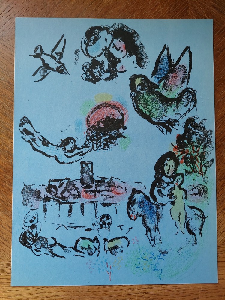 Marc CHAGALL Original lithograph 