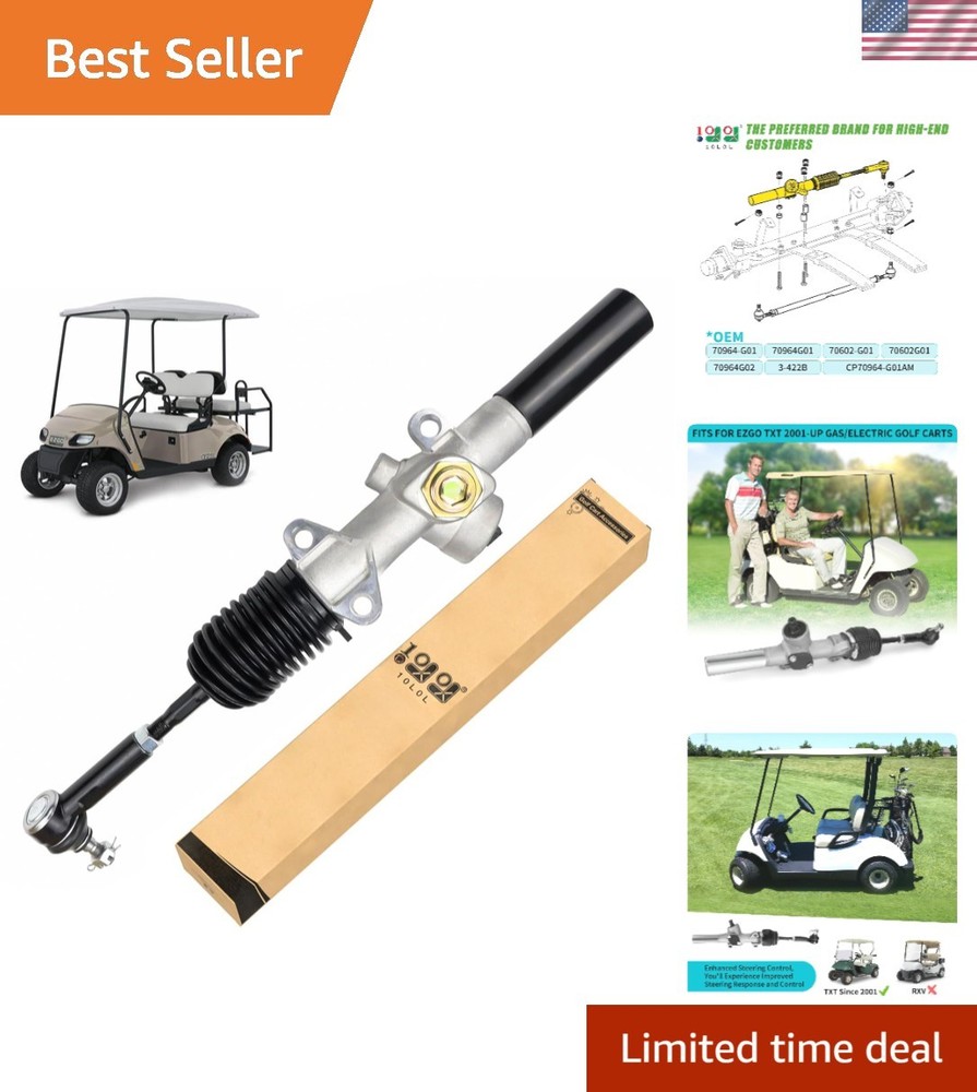 Enhanced Steering Gear Box for EZGO TXT Golf Carts – Smooth Driving Guaranteed