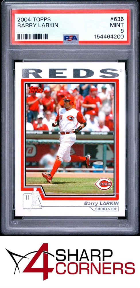 2004 Topps #636 Barry Larkin Reds Hof Psa 94SC: The hobby’s top consignment resource on eBay!