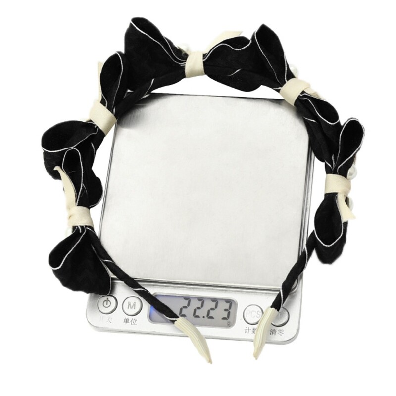 Elegant Bowknot Headband for Women Girls Wedding Daily Wear